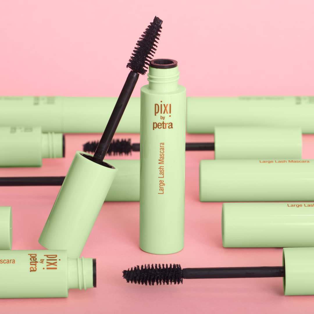 pixi tube next to ruler showing 0.4 fl oz scale benefit easy travel-friendly size
