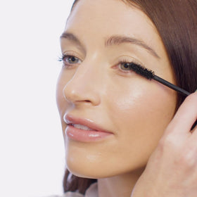 pixi texture swiped on background showing creamy black formula benefit smooth buildable coverage