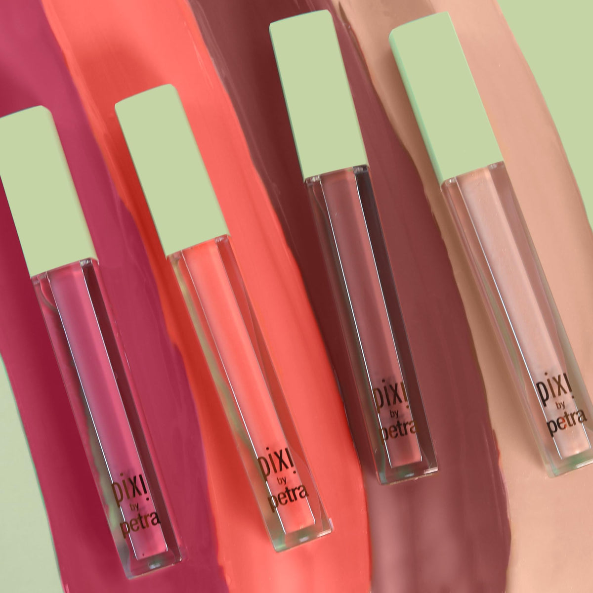 pixi size comparison beside a coin to show compact travel-friendly packaging benefit