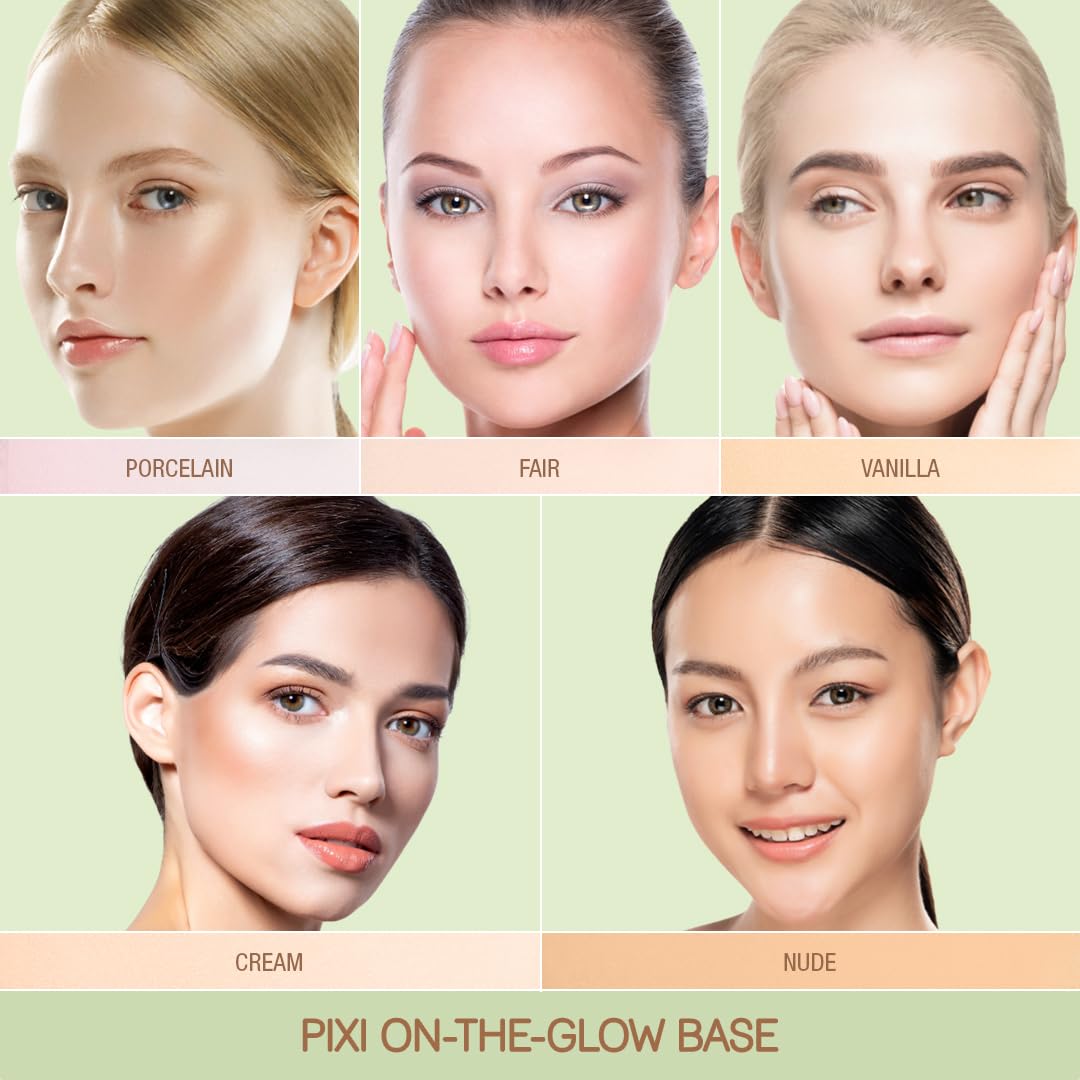 Pixi swatched on hand to show coverage and effortless blending benefit