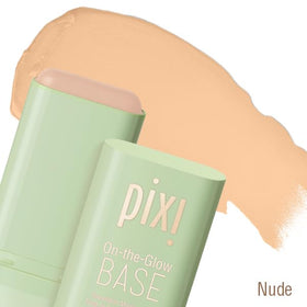 Pixi stick texture close-up displaying creamy, blendable finish benefit