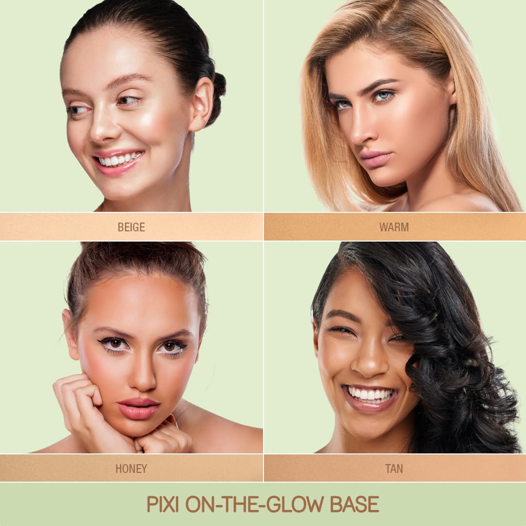 Pixi On-the-Glow open stick top view showing convenient twist applicator