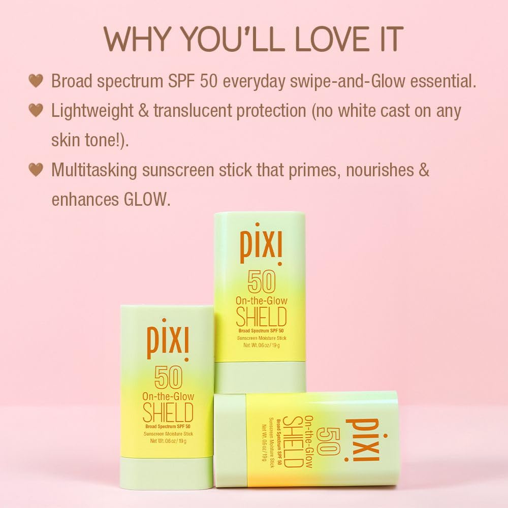 Pixi creamy texture swipe showing smooth application and hydration