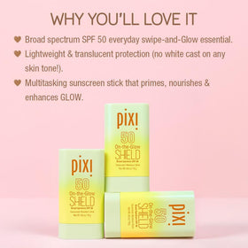 Pixi creamy texture swipe showing smooth application and hydration