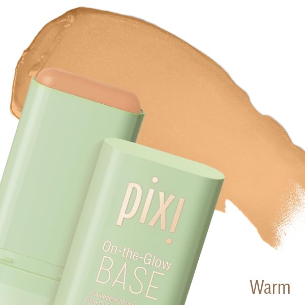 Pixi On-the-Glow close-up of balm texture showing smooth, blendable finish