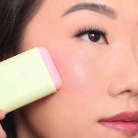 Pixi On-the-Glow creamy texture close-up showing hydrating smooth finish