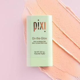 Pixi On-the-Glow texture close-up displaying non-tinted balm for hydration