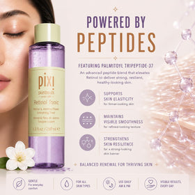 Pixi liquid texture closeup highlighting lightweight fluid and absorption