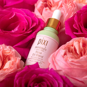 Pixi next to a coin for size comparison and travel-friendly benefit