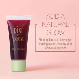 Pixi tube open with gel dispensed highlighting easy, mess-free application