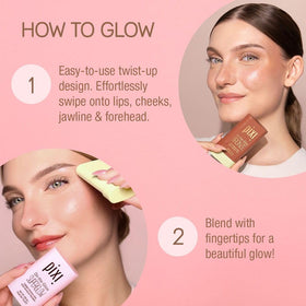 Pixi WarmGlow bronze texture detail showing creamy balm for natural warmth