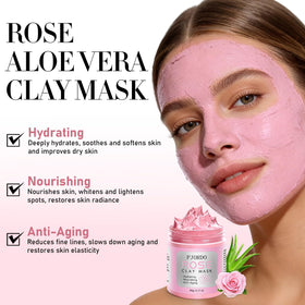 Pjordo avocado green tea mask spread on spatula illustrating hydrating, soothing action