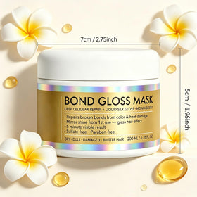 pjpkow Bond Gloss Mask creamy texture close-up highlighting hydration