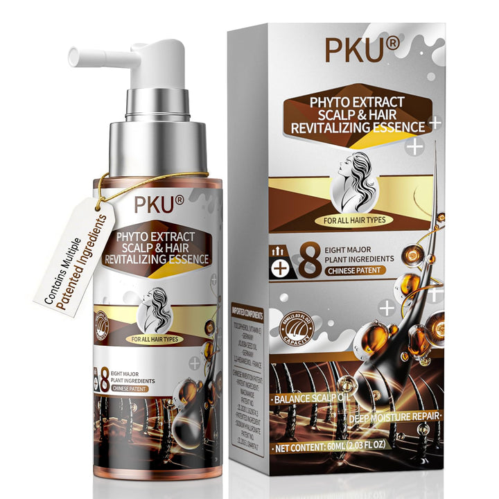 PKU front packaging showing bottle and label for quick identification and trust