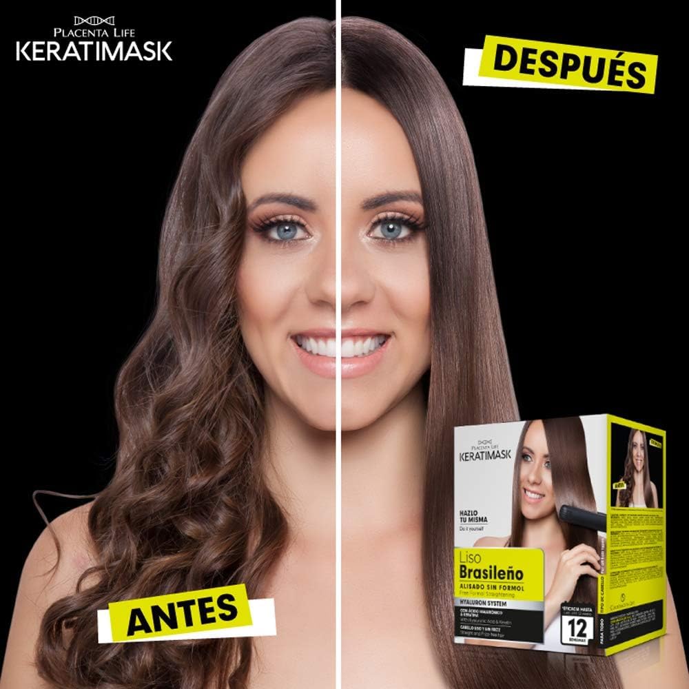 PLACENTA LIFE KERATIMASK close-up of serum texture highlighting smooth application