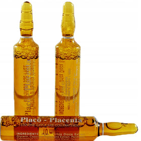 Placenta Placo applied to scalp during massage, supports improved scalp absorption