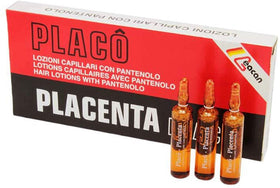 Placenta Placo single 10 ml ampoule close-up, shows precise single-dose convenience