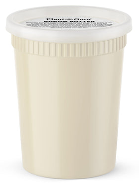 Plant Guru jar front view showing label and packaging benefits