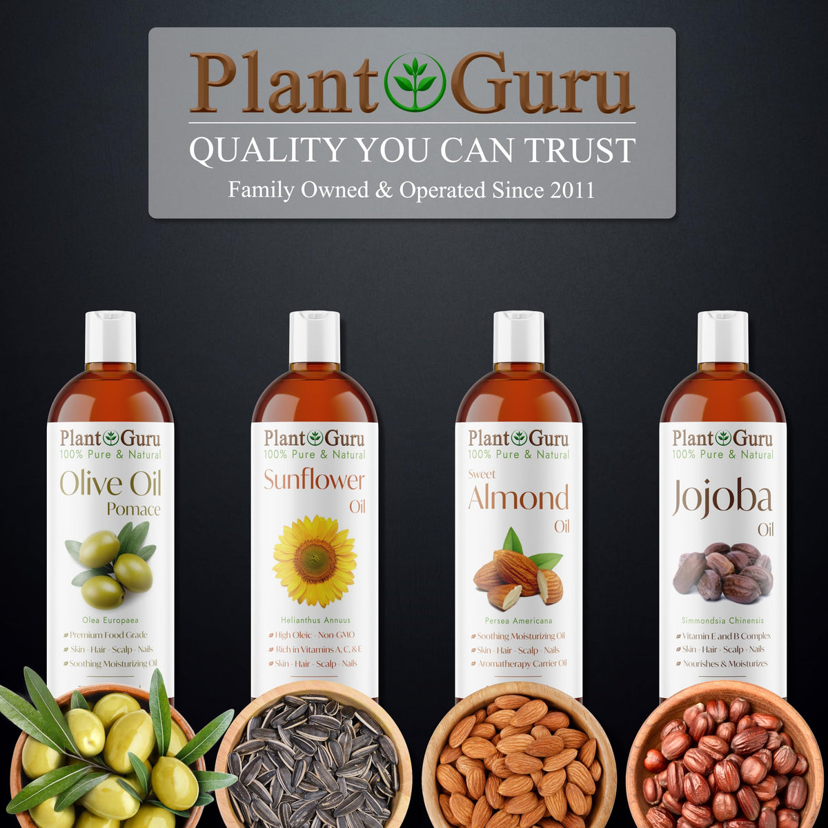 Plant Guru bottle in bathroom lifestyle setting suggesting daily bodycare use
