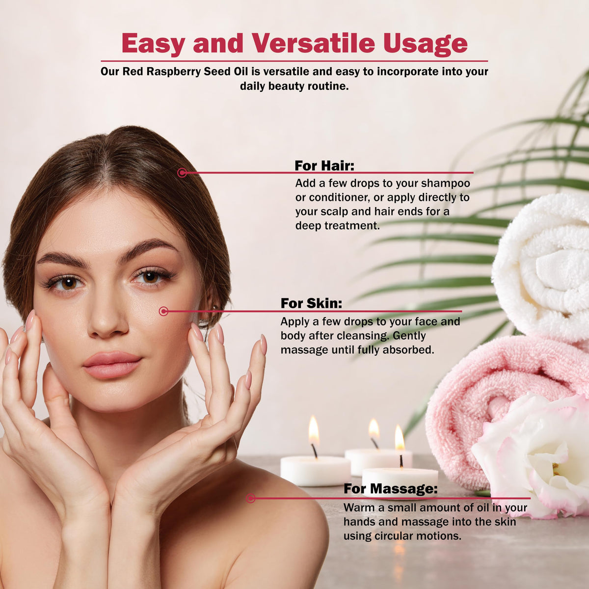 Plant Guru single oil drop on surface showing texture and easy blending benefit