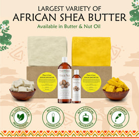 Plant Guru applying shea butter to hands to moisturize and soften skin