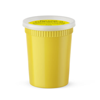 Plant Guru jar front view showing label and bulk 32 oz benefit