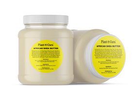 Plant Guru cream-like shea texture close-up demonstrating spreadability