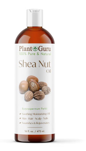 Plant Guru front bottle view showing clean packaging and pure oil benefits