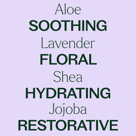 Plant Therapy lotion pump close-up highlighting easy dispensing and convenient application benefit