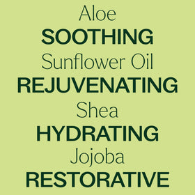 Plant Therapy texture close-up revealing rich, creamy lotion for smooth skin