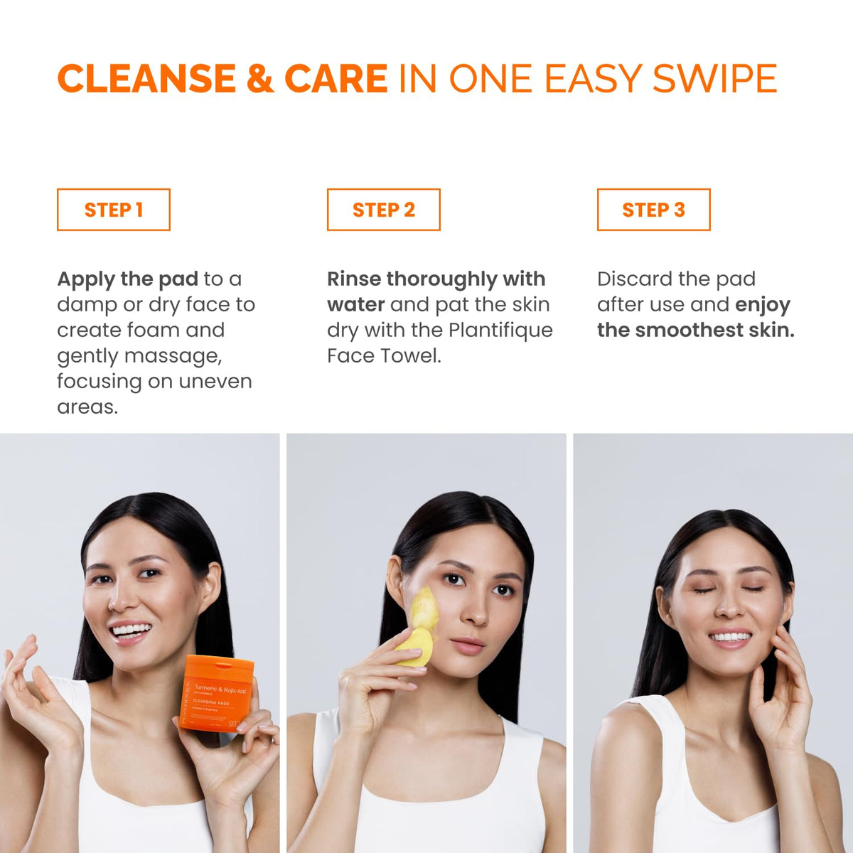 PLANTIFIQUE illustrative before-and-after skin improvement benefit