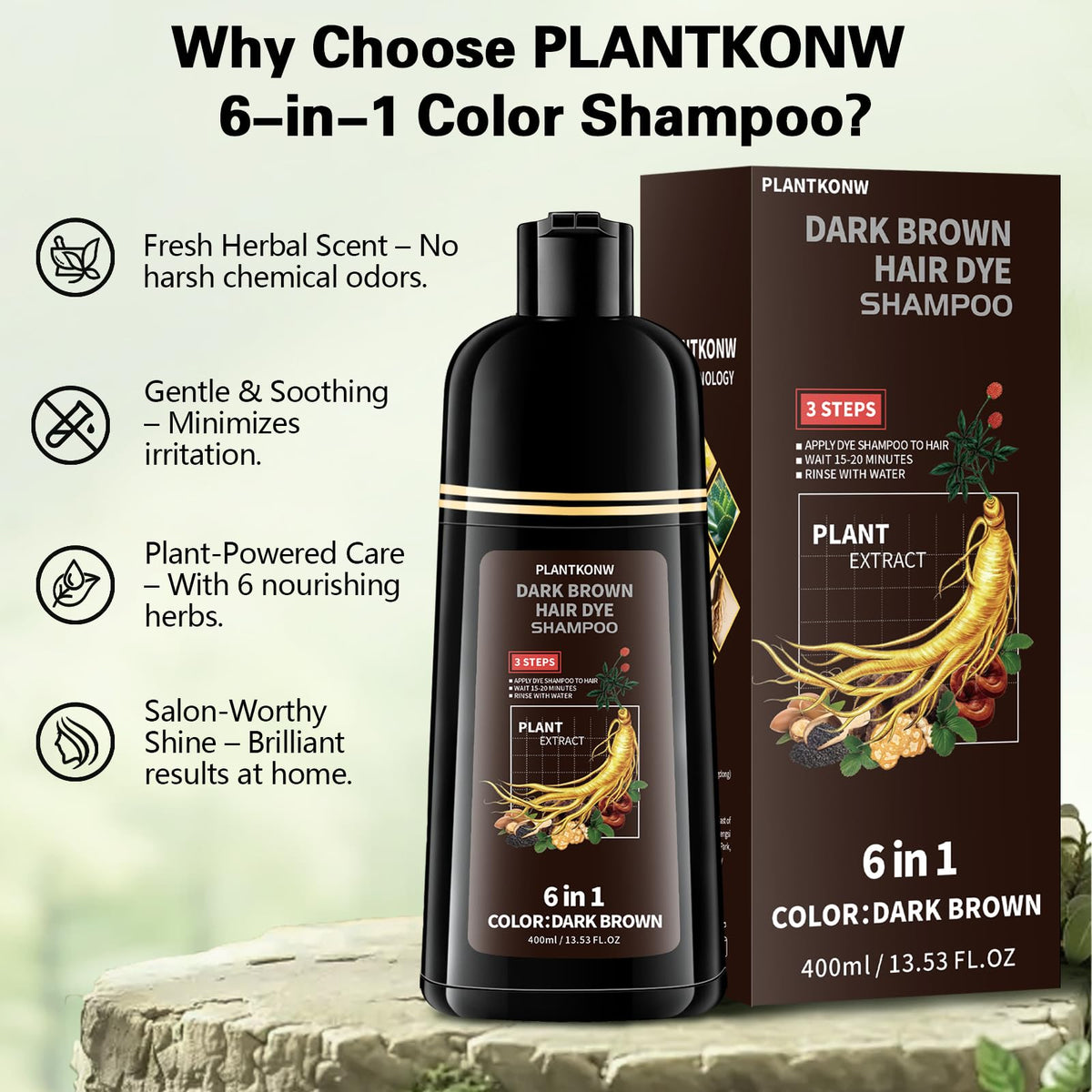 Plantkonw caps and gloves included showing ready-to-use convenience benefit
