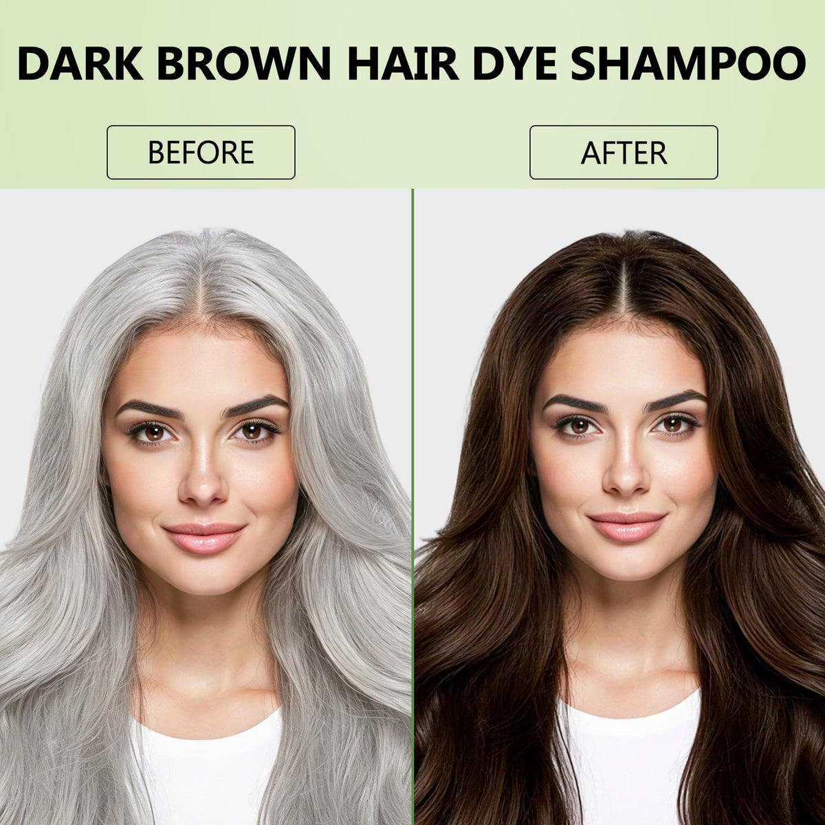 Plantkonw label close-up highlighting gentle, ammonia-free benefit