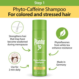 Plantur 39 shampoo close-up foam demonstrating gentle cleansing benefit