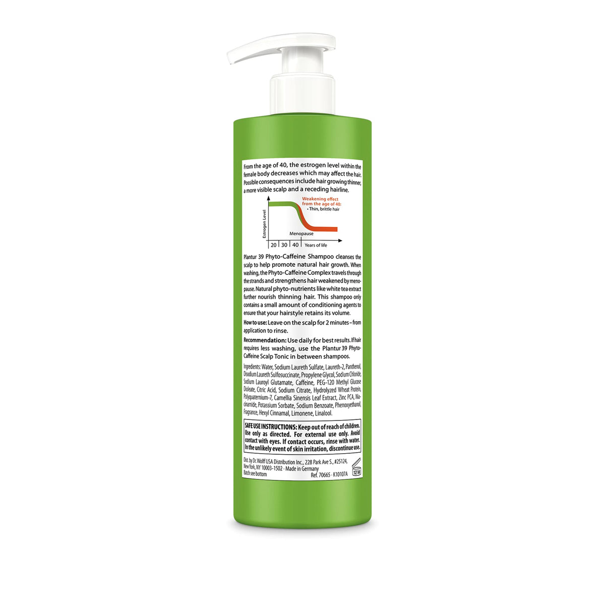 Plantur 39 on bathroom shelf styled for daily routine inspiration