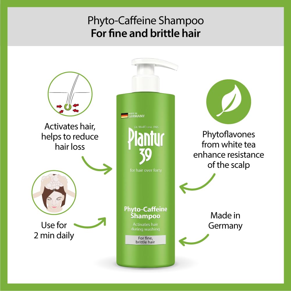 Plantur 39 creamy lather texture demonstrating gentle cleansing