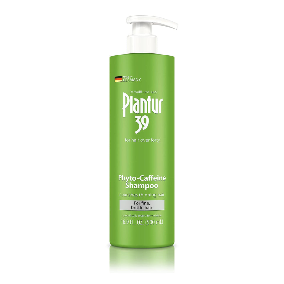 Plantur 39 front packaging showing bottle and label benefits