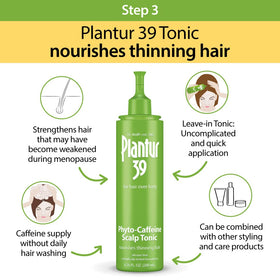 Plantur 39 scalp tonic dropper application delivering targeted nourishment