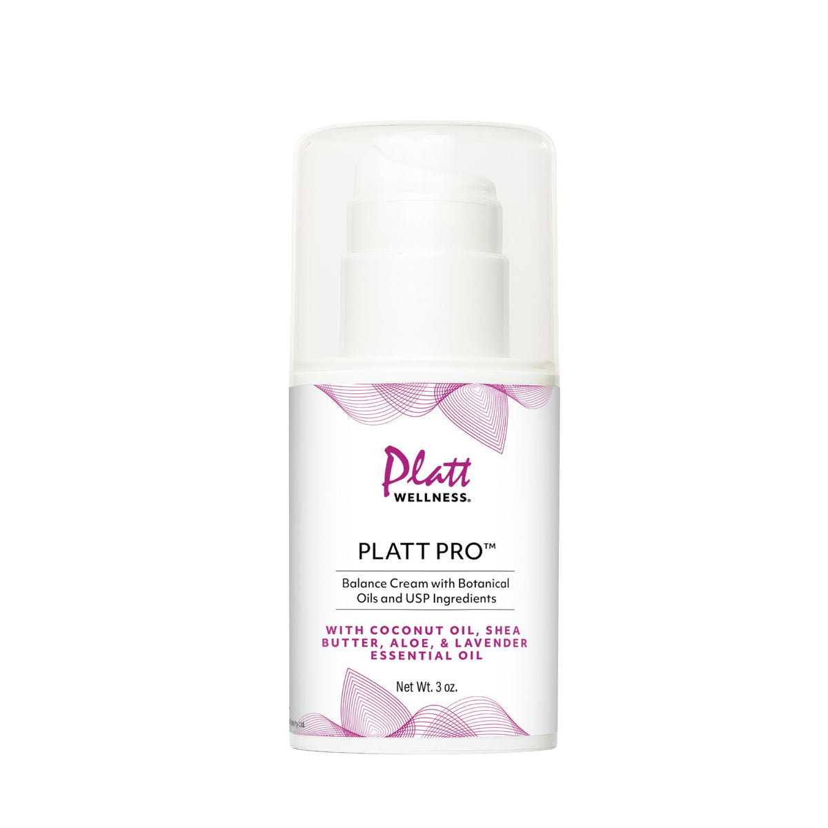 Platt Wellness front packaging showing size and label benefits