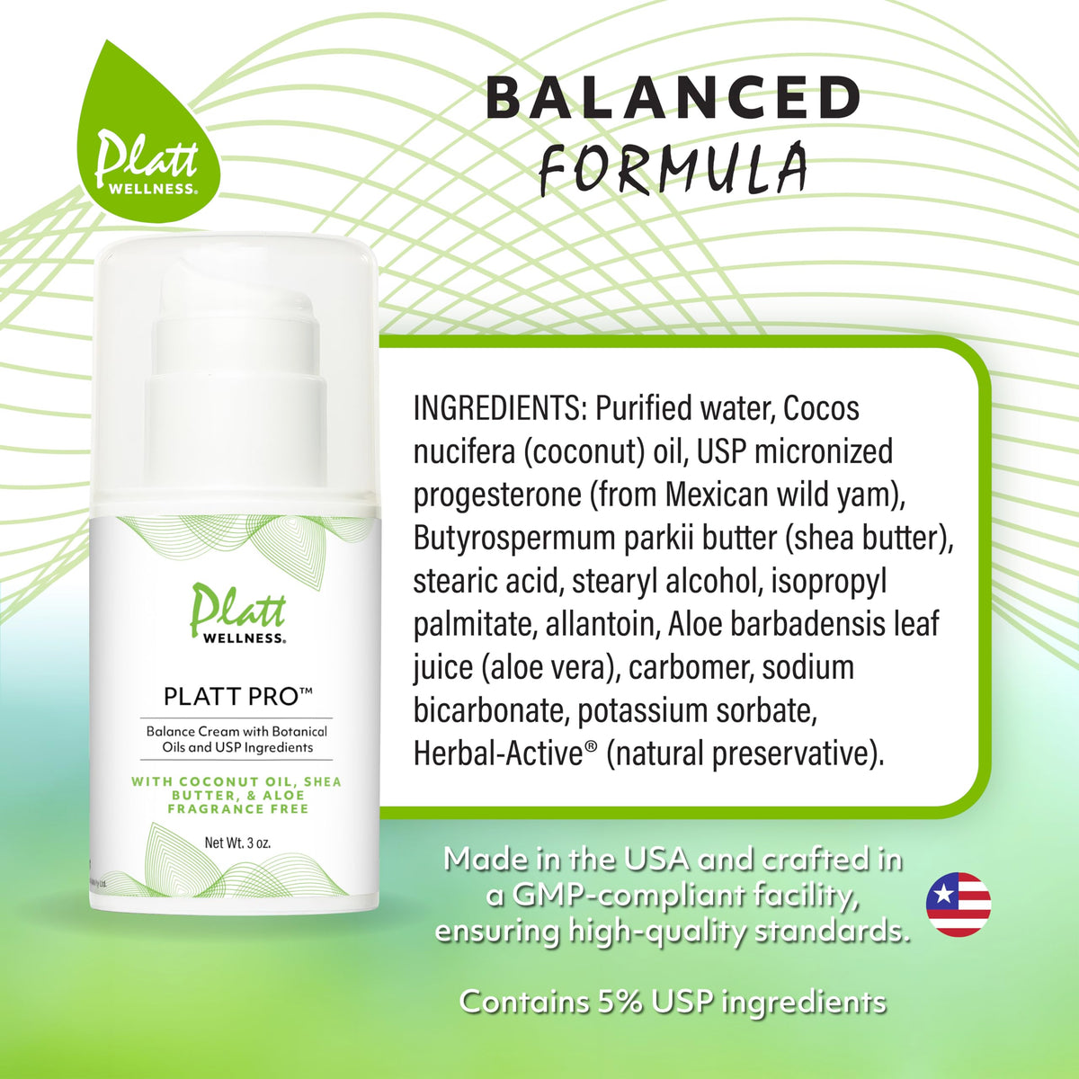 Platt Wellness on bathroom counter in natural light illustrating daily use