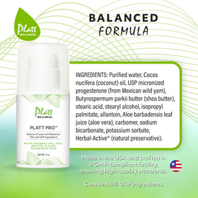 Platt Wellness on bathroom counter in natural light illustrating daily use