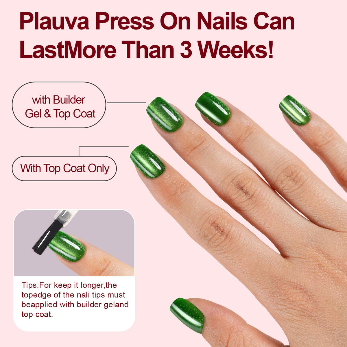 Plauva lifestyle woman wearing nails for polished event-ready benefit
