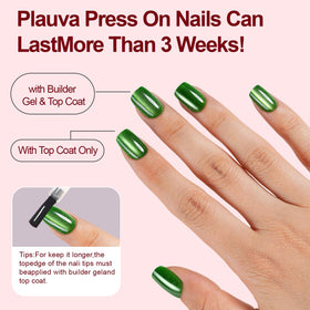Plauva lifestyle woman wearing nails for polished event-ready benefit