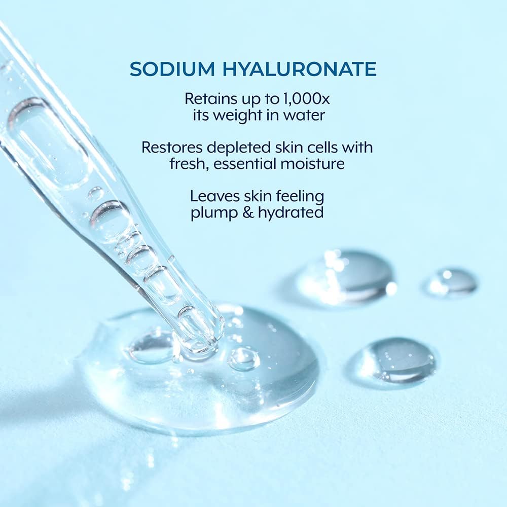 Plexaderm moisturizer applied on hand, demonstrates lightweight feel and plumping benefit