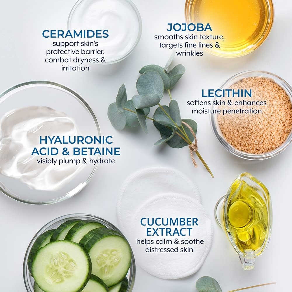 Plexaderm moisturizer texture close-up highlighting hyaluronic gel consistency and hydration effect