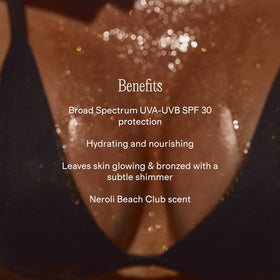 +Lux Unfiltered closeup texture showing glossy shimmer and hydrating finish