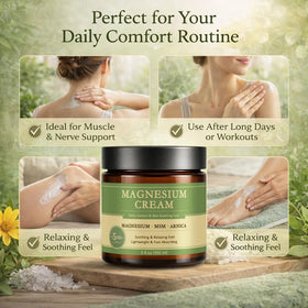 PLYNXE cream on hand being rubbed in to show quick absorption benefit