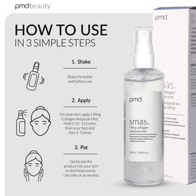 PMD Beauty label close-up highlighting ingredients and clean formula