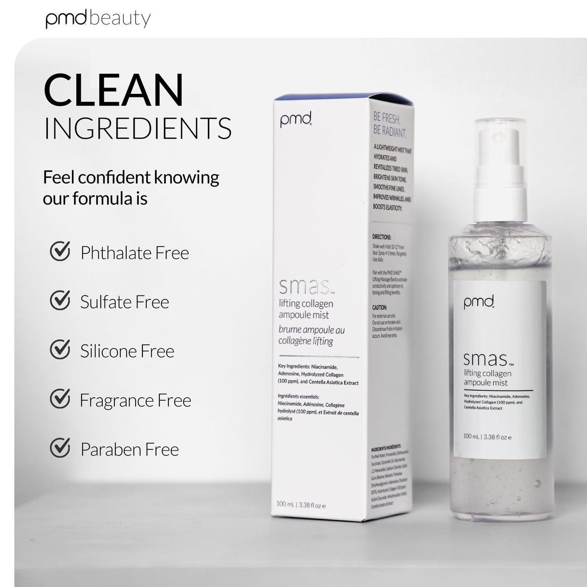 PMD Beauty texture droplet illustrating lightweight hydrating feel