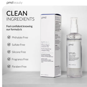 PMD Beauty texture droplet illustrating lightweight hydrating feel
